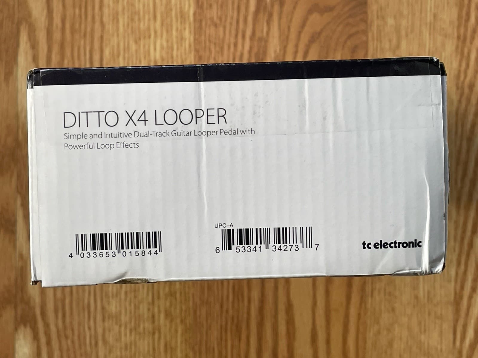 TC ELECTRONIC DITTO X4 LOOPER PEDAL ~ NEW 3