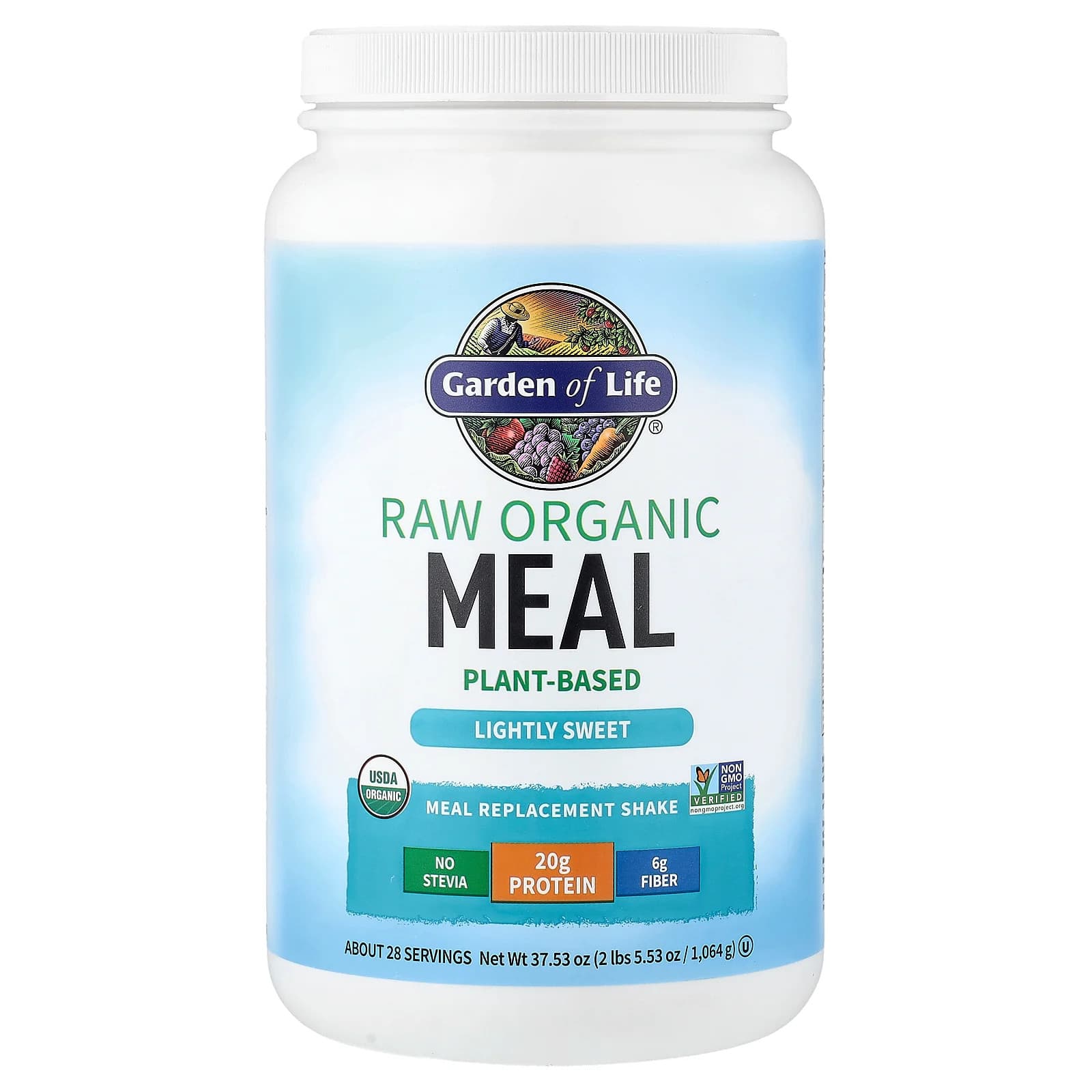 Garden of Life, RAW Organic Meal, Organic Shake Meal Replacement, 2.28 lbs