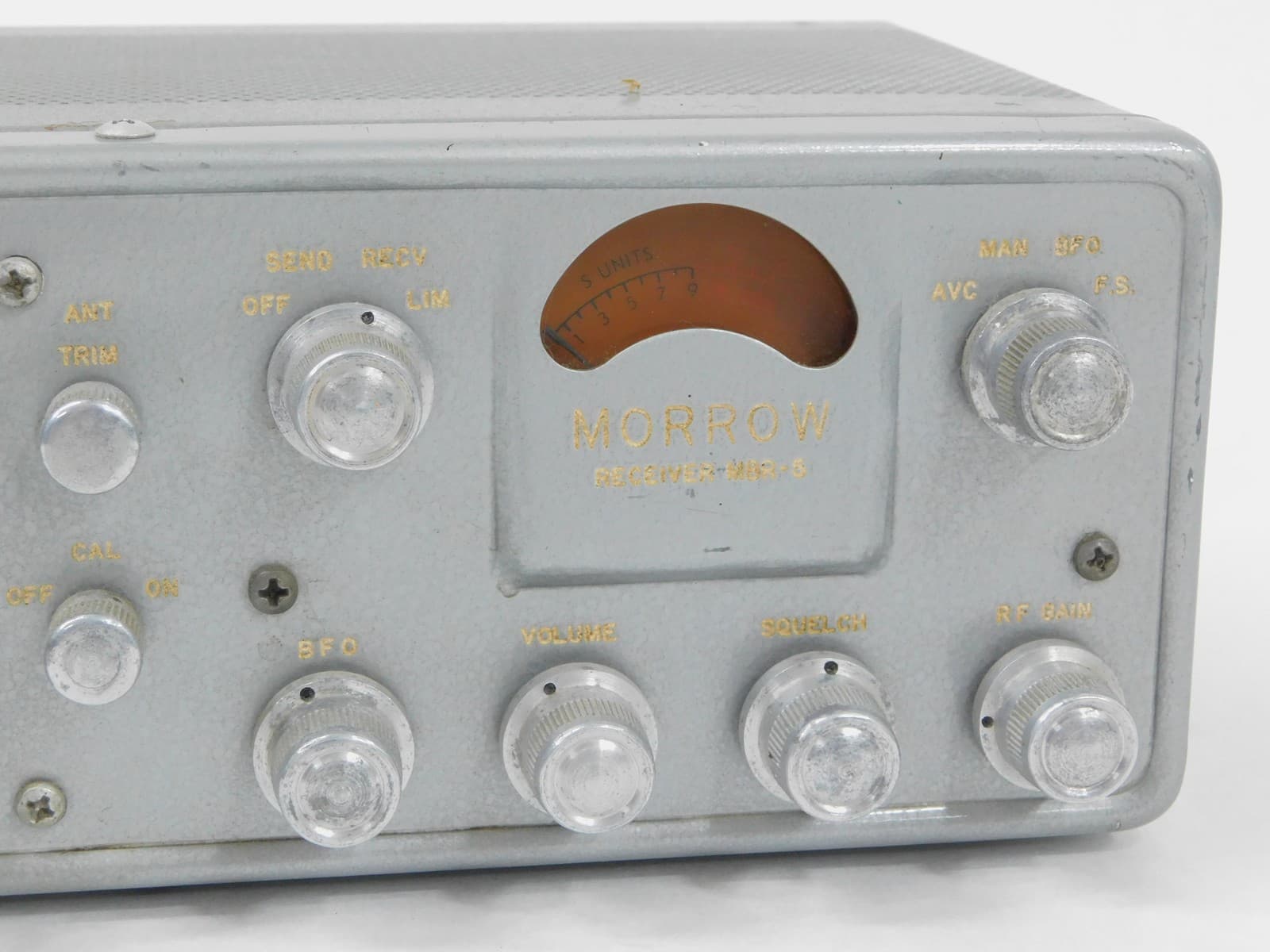 Morrow MBR-5 Vintage Ham Radio Receiver (appears original, untested) 2