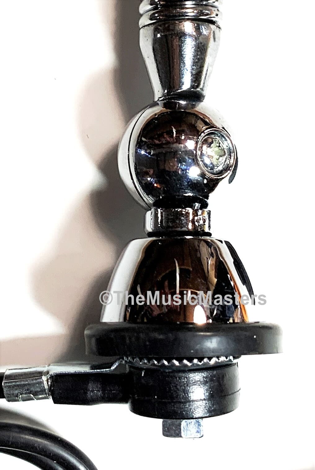 Spring Loaded Stainless Steel Ball Base Universal Antenna Car Audio Stereo Radio 3