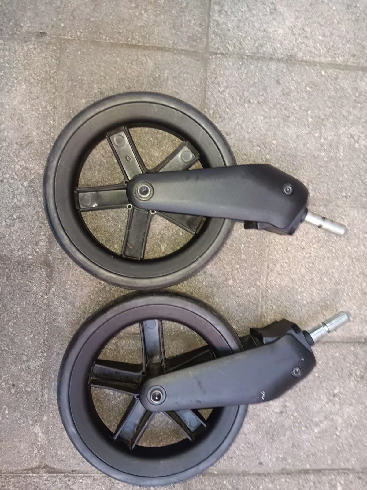 Two (2) Maxi Cosi Zelia Stroller Front Wheels 2