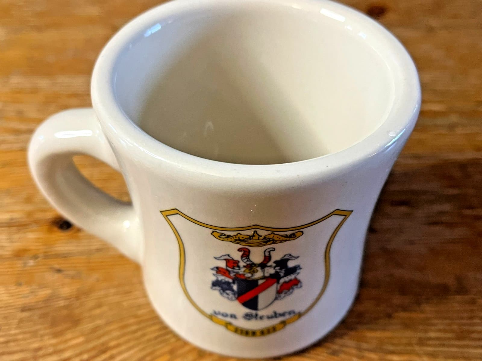 USS Von Steuben Coffee Mug SSBN 632 US Navy Mil-Art China Cup Submarine 2