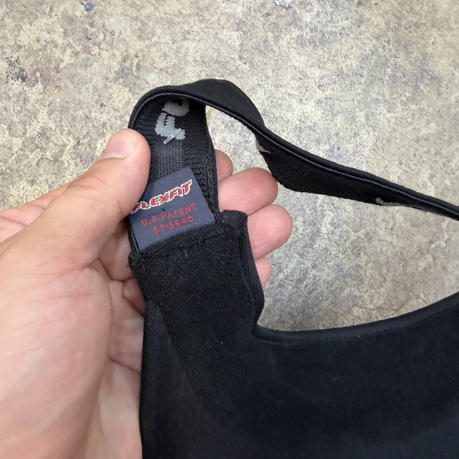 Vintage Think Skateboards Flexfit Visor 2000s Skate Y2K Lightbulb  5