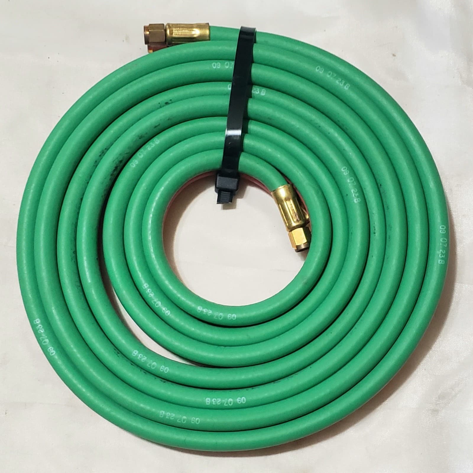 Grade R 12' x 3/16" Twin Welding Torch Hose A Size Oxygen Acetylene Continental 2