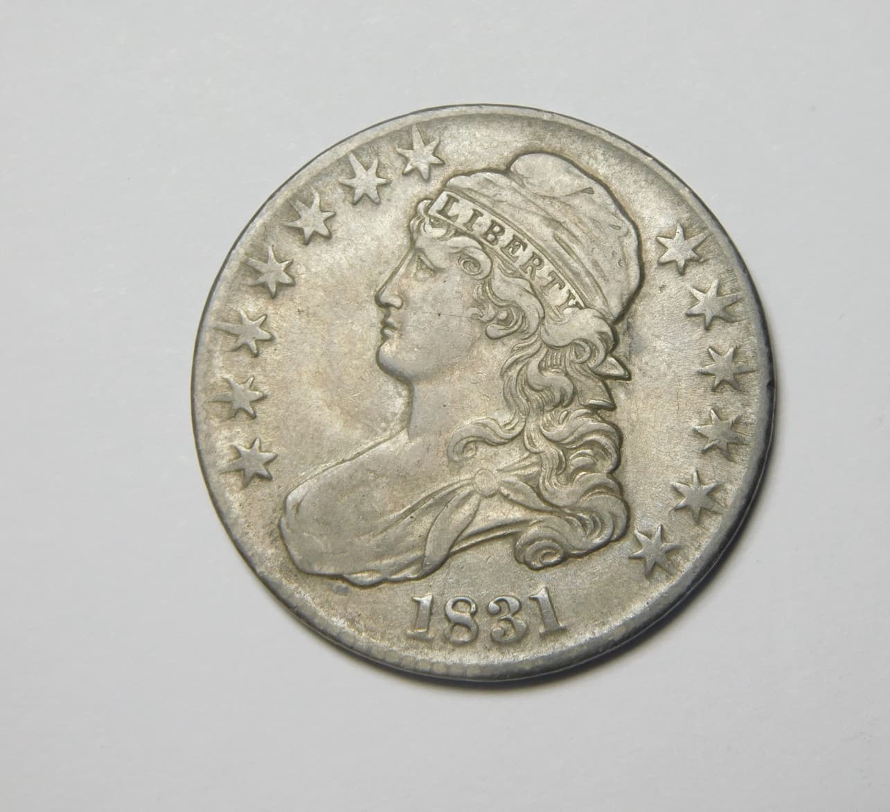 GORGEOUS ORIGINAL 1831 BUST HALF CH XF - AU - ONLY $179.00  !!!!!!!!!!!!!!!!!!!! 6