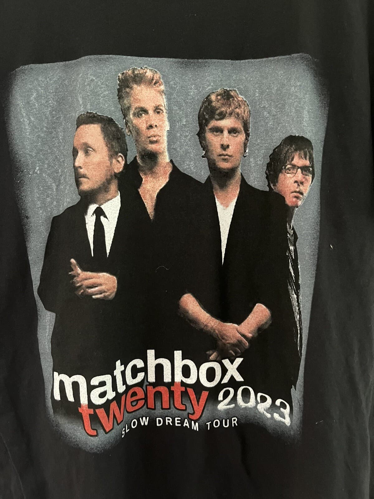 Matchbox Twenty 2023 Slow Dream Tour T Shirt Large