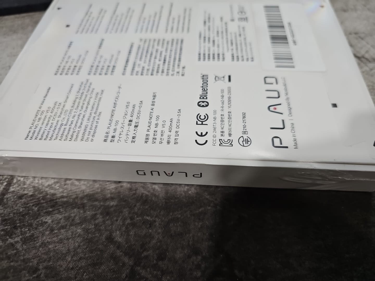 Plaud Note AI Voice Recorder & Note Taker Bluetooth w/ Magnetic Case New Sealed 3