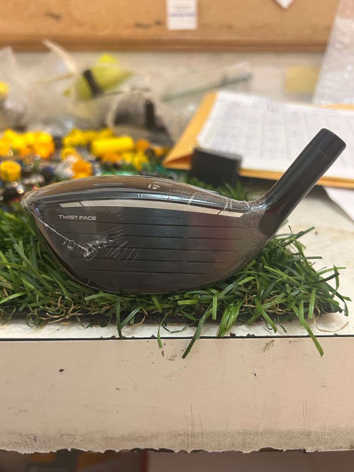 TaylorMade Qi10 V-Steel Tour Issue Rocket 13.5° 3 Wood Head 417TFDWH CT:228  NEW 4