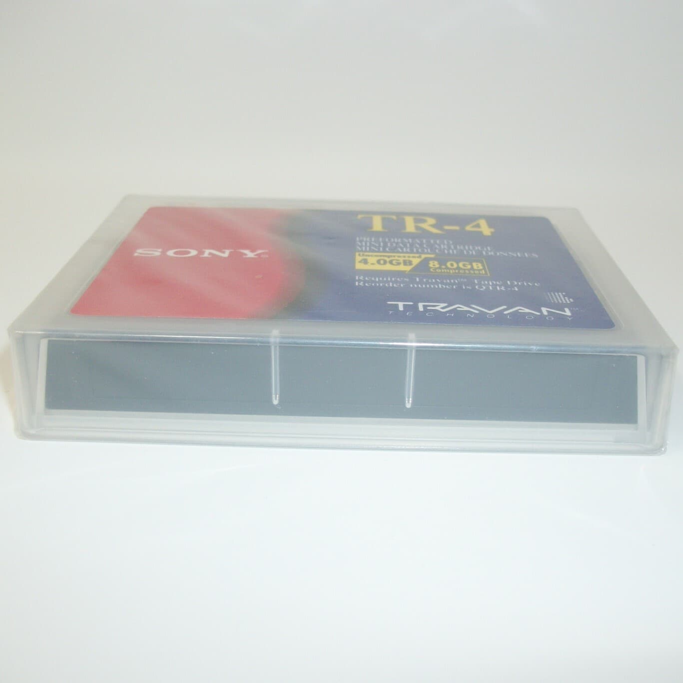 Sony Travan TR-4 Preformatted Mini Data Cartridge 4GB 8GB NEW SEALED QTR-4 4