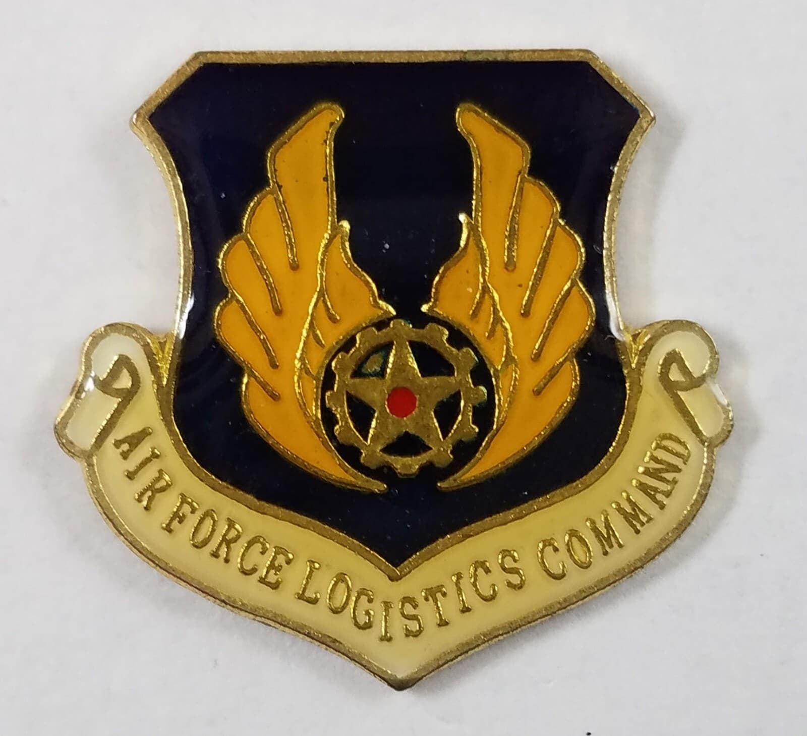 Air Force Logistics Command Shield - New / Old Stock - Aging
