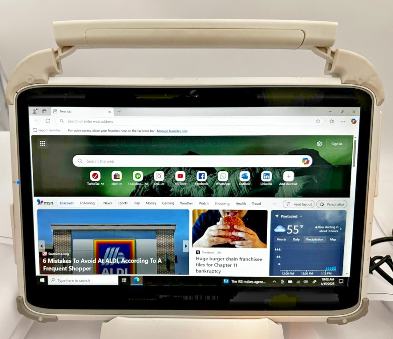 DT Research 13" Touch Screen Tablet #DT313 w/ Intel i5, Windows 10 4