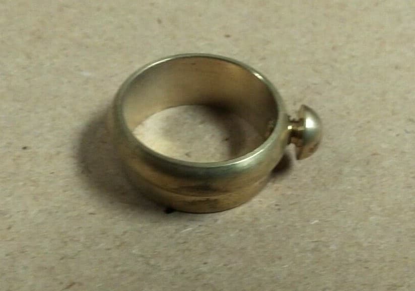 Weathervane 1/2'' BRASS RETAINING RING FOR WEATHER VANE RODS/OTHER USES