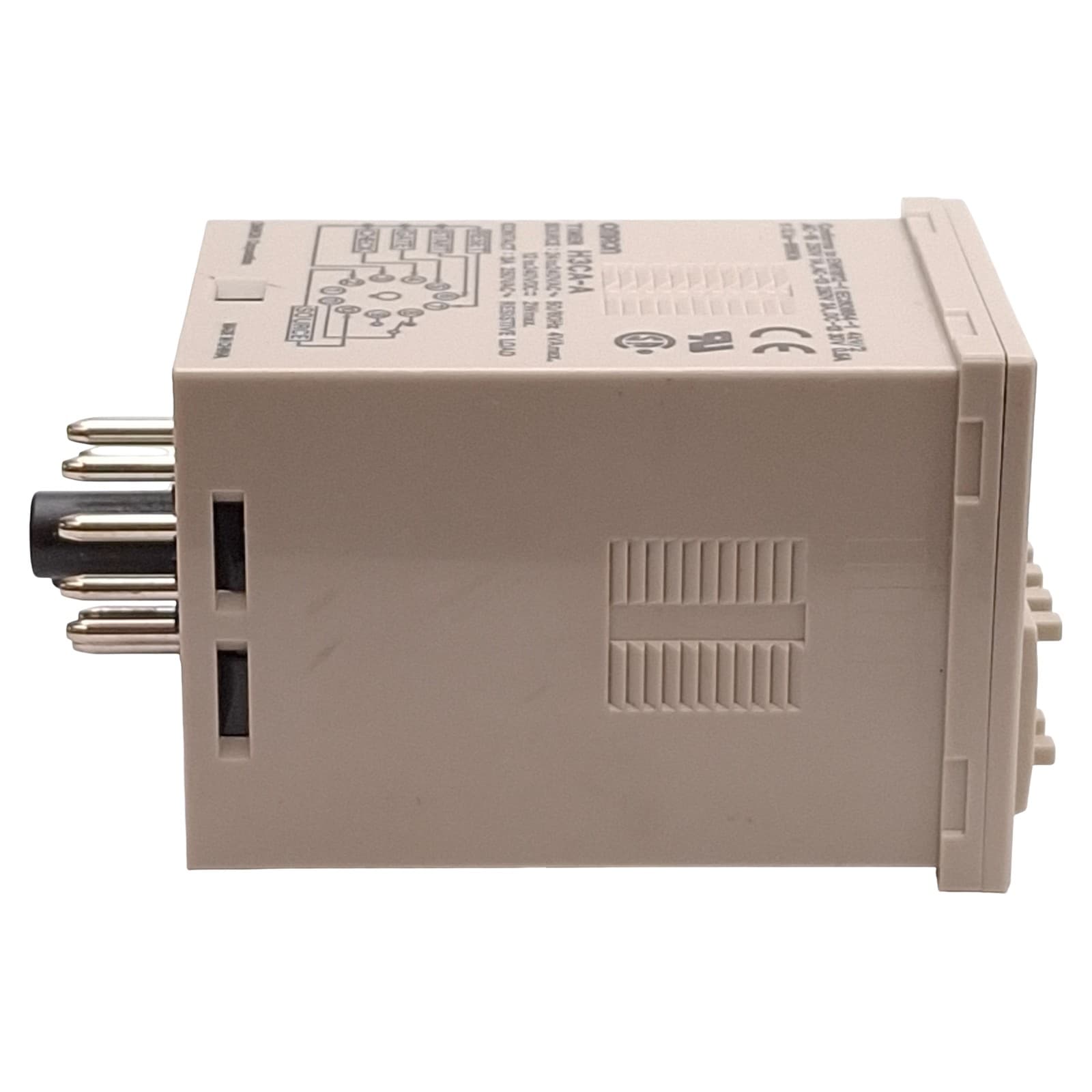 Lot of 3 Omron H3CA-A Solid-State Digital Timer 0.1s- 9990hr 240VAC/DC 1/16 DIN 5