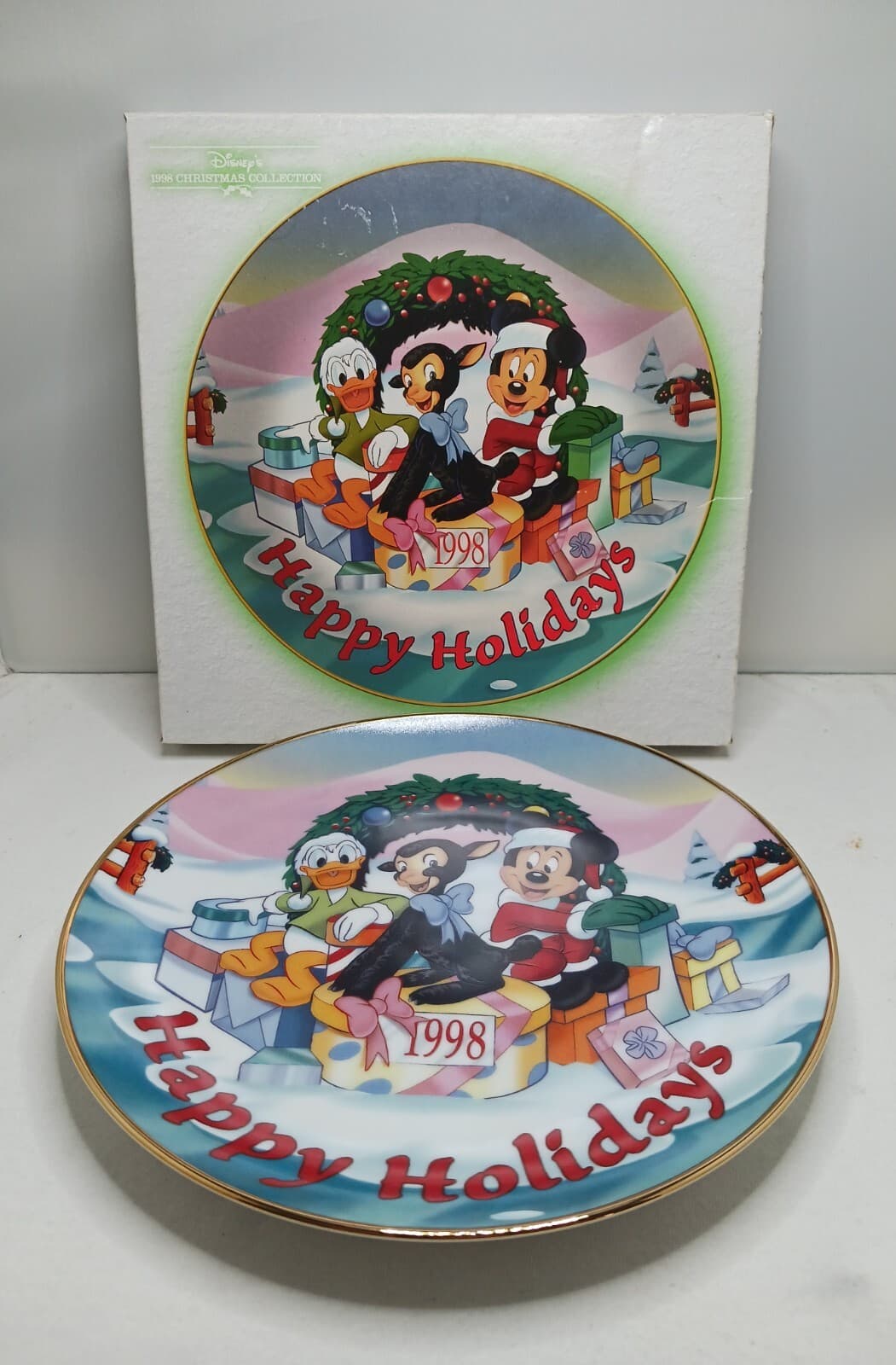 Disney Christmas Collection 1998 Collector Plate 2
