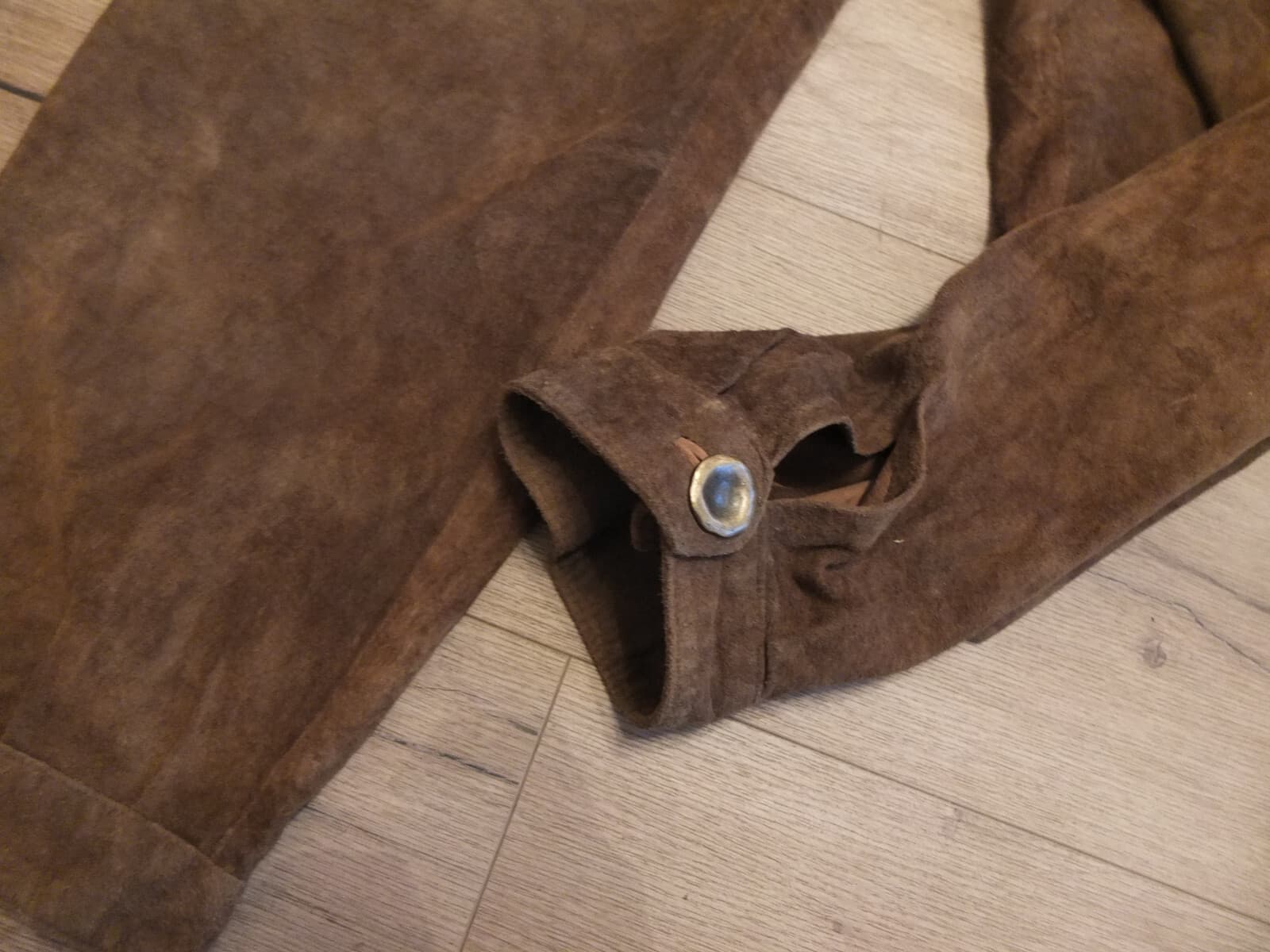 Country C&A Naturally Leather Pants Size 44 Top Green Traditional Style 5