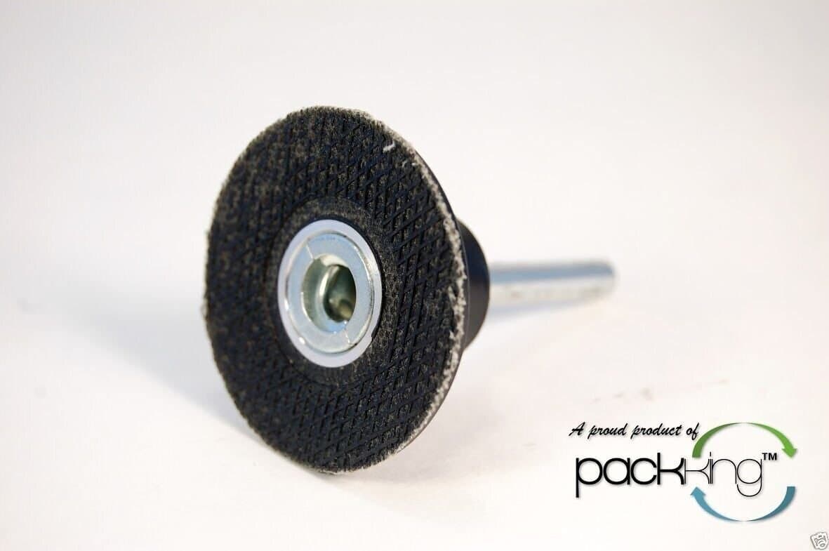 2IN SANDING & POLISHING MANDREL - DRILL ROTARY SANDING PADS QUICK CHANGE 2