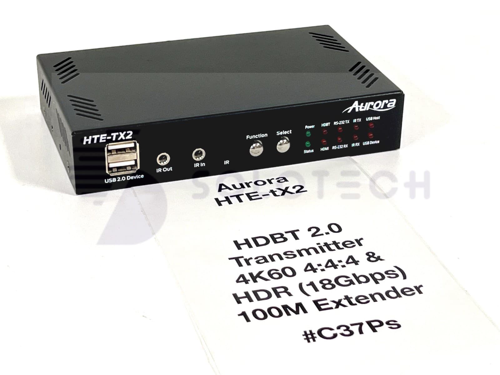 Aurora HTE-TX2 HDBT 2.0 Transmitter 4K60 4 4 4 & HDR(18Gbps) 100M Extender #C37P