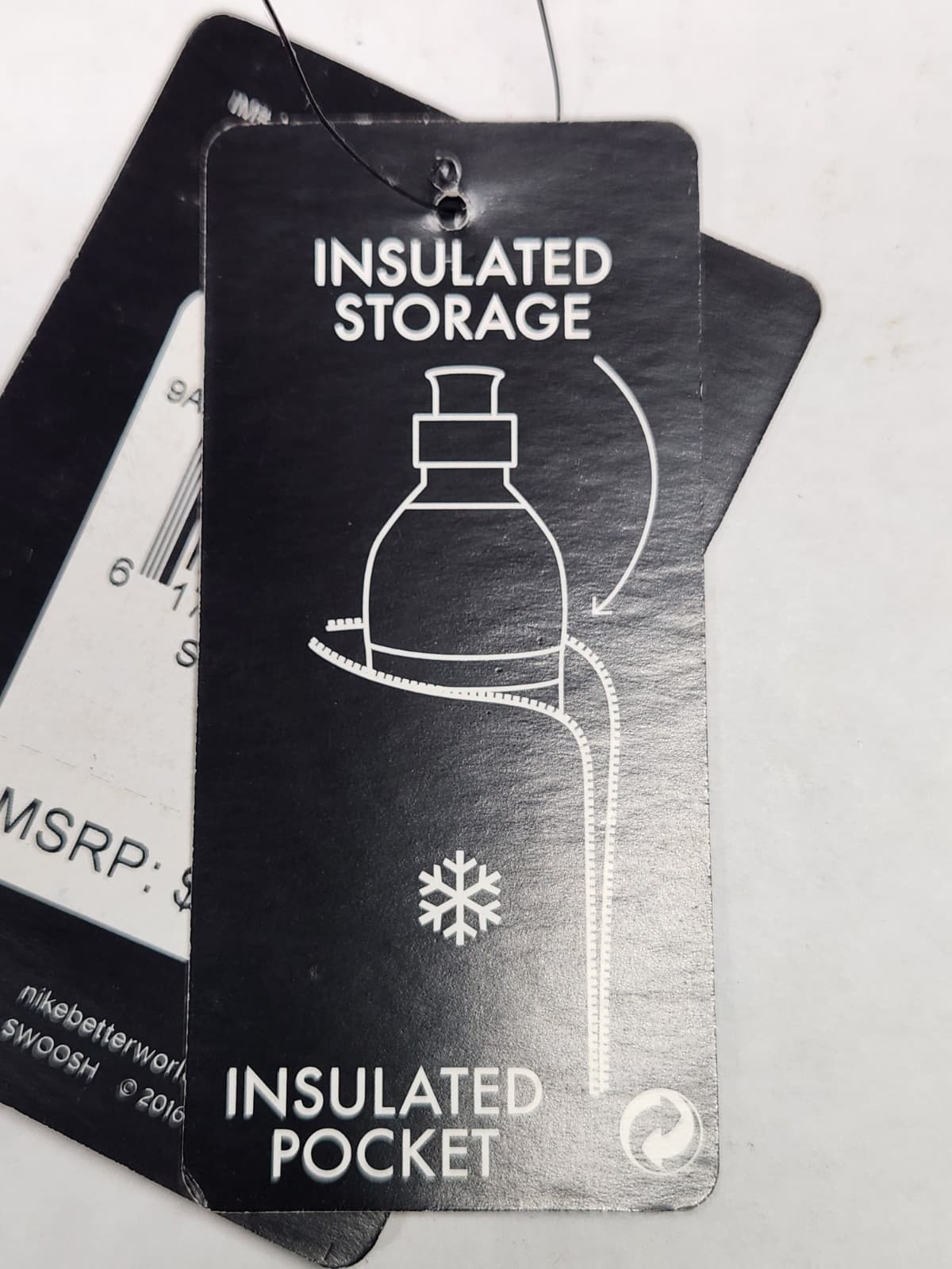 Nike 9A2217-383 Insulated Soft Lunch Storage Bag Box Black And Blue NEW WITH TAG 4