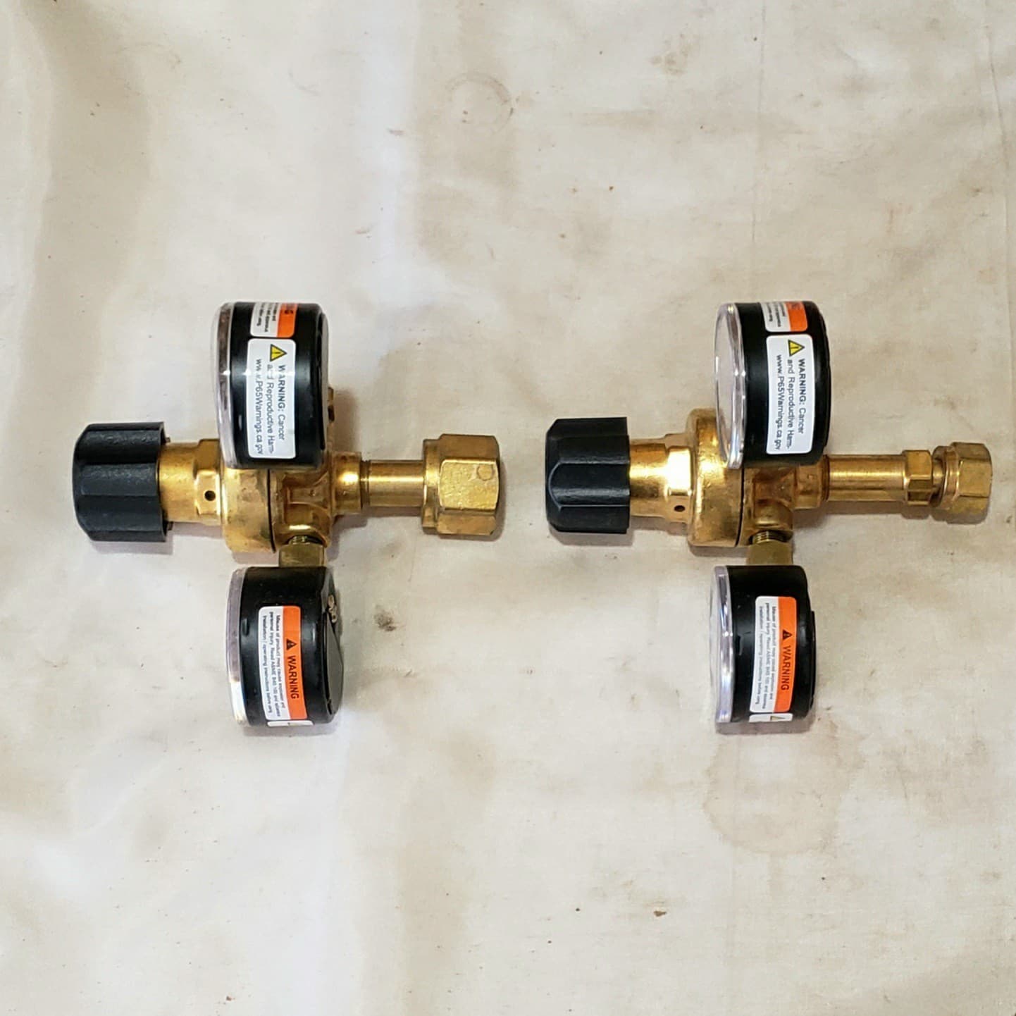 Harris Model 601 MC Regulator Set Oxygen Acetylene CGA-200 Cutting Welding Torch 2