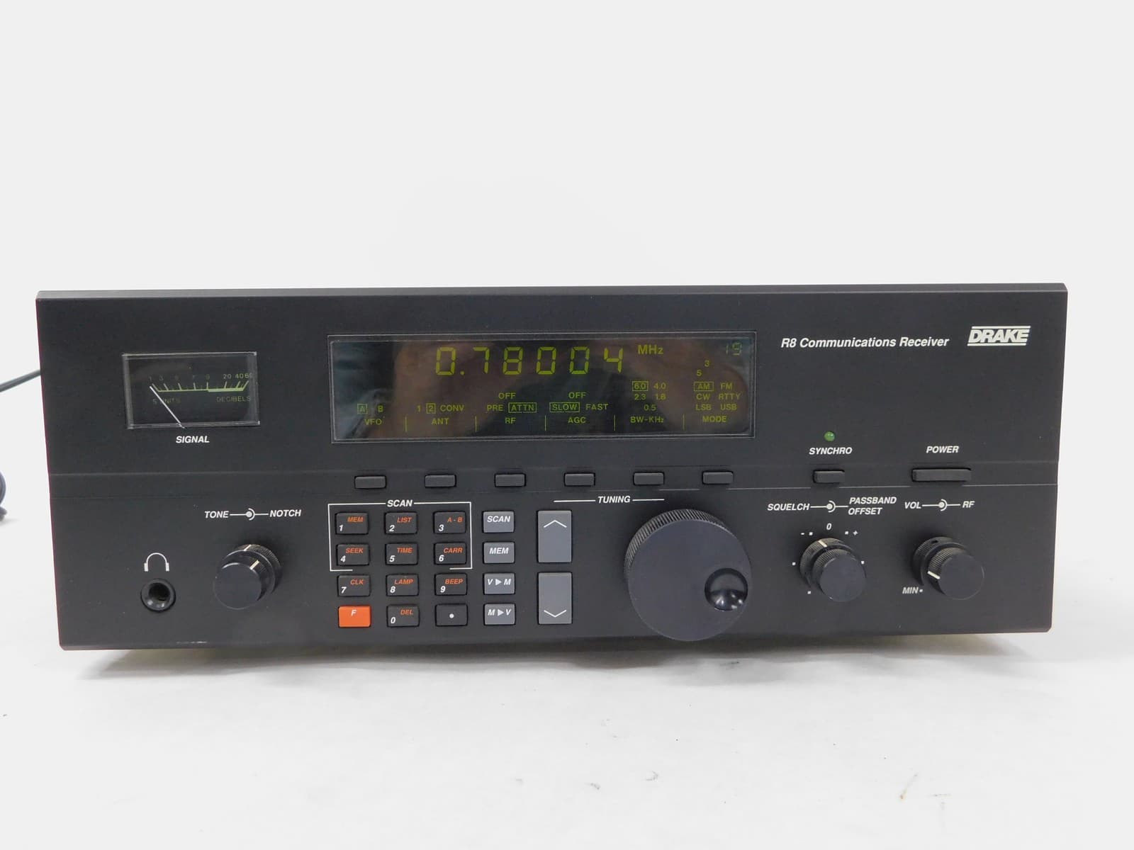 Drake R8 1290 Ham Radio Communications Receiver (SN 11200213, great RX) 2