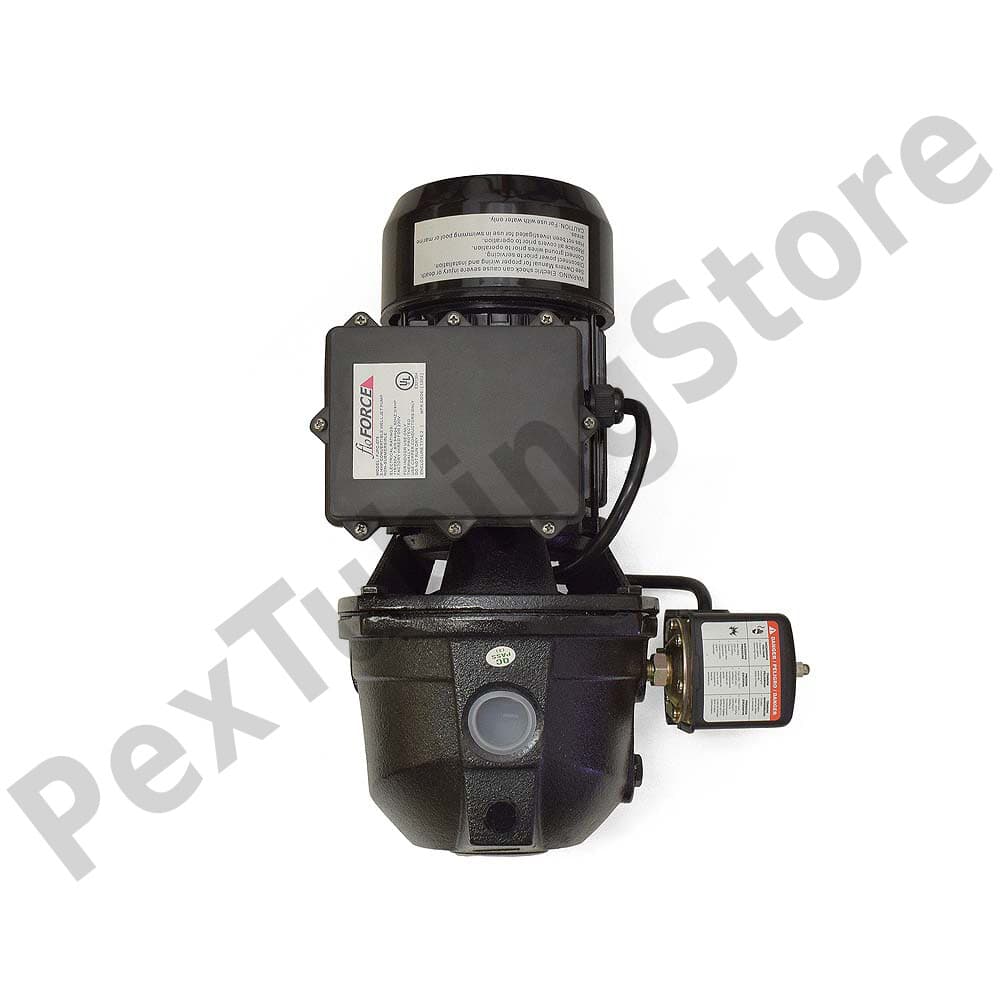 1/2, 3/4 or 1 HP Shallow Well or Deep Well Jet Pump w/ Pressure Switch, 115/230V 5