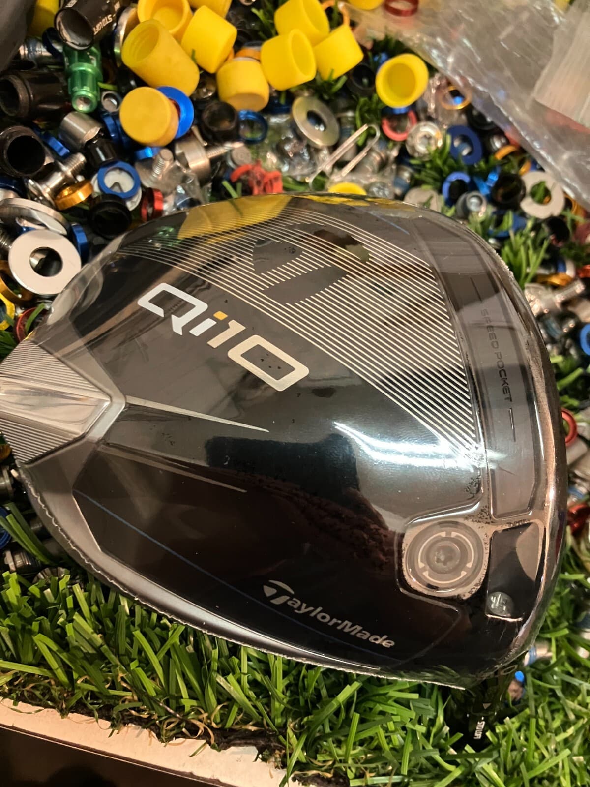 TaylorMade RH Qi10 Tour PGA Core 8.0 Tour Issue Driver Head  NEW 42RLA014 + 2