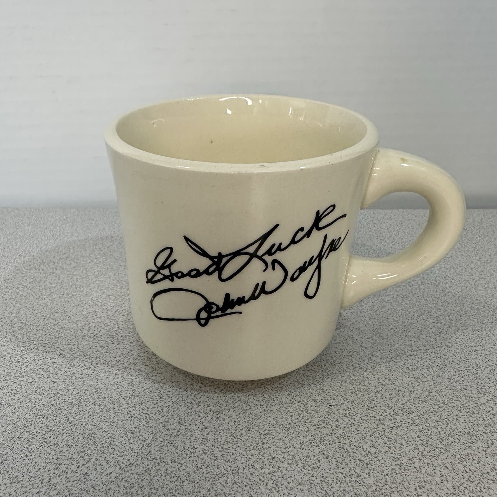 McQ - John Wayne Movie Mug - Police & Guns - Hard To Find - Good Luck John Wayne 3