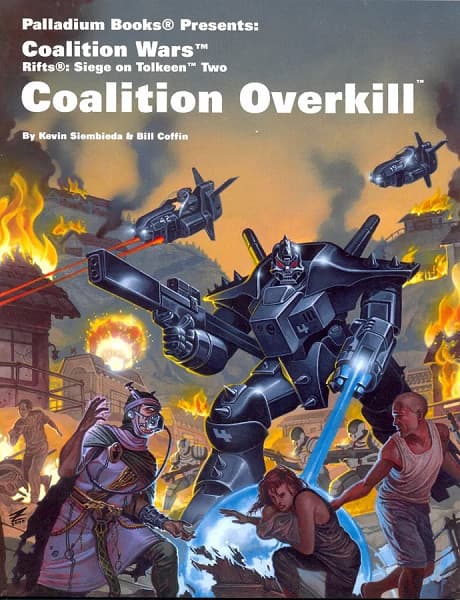 Rifts RPG: Siege on Tolkeen Two - Coalition Overkill PLB840 $20.99 Value