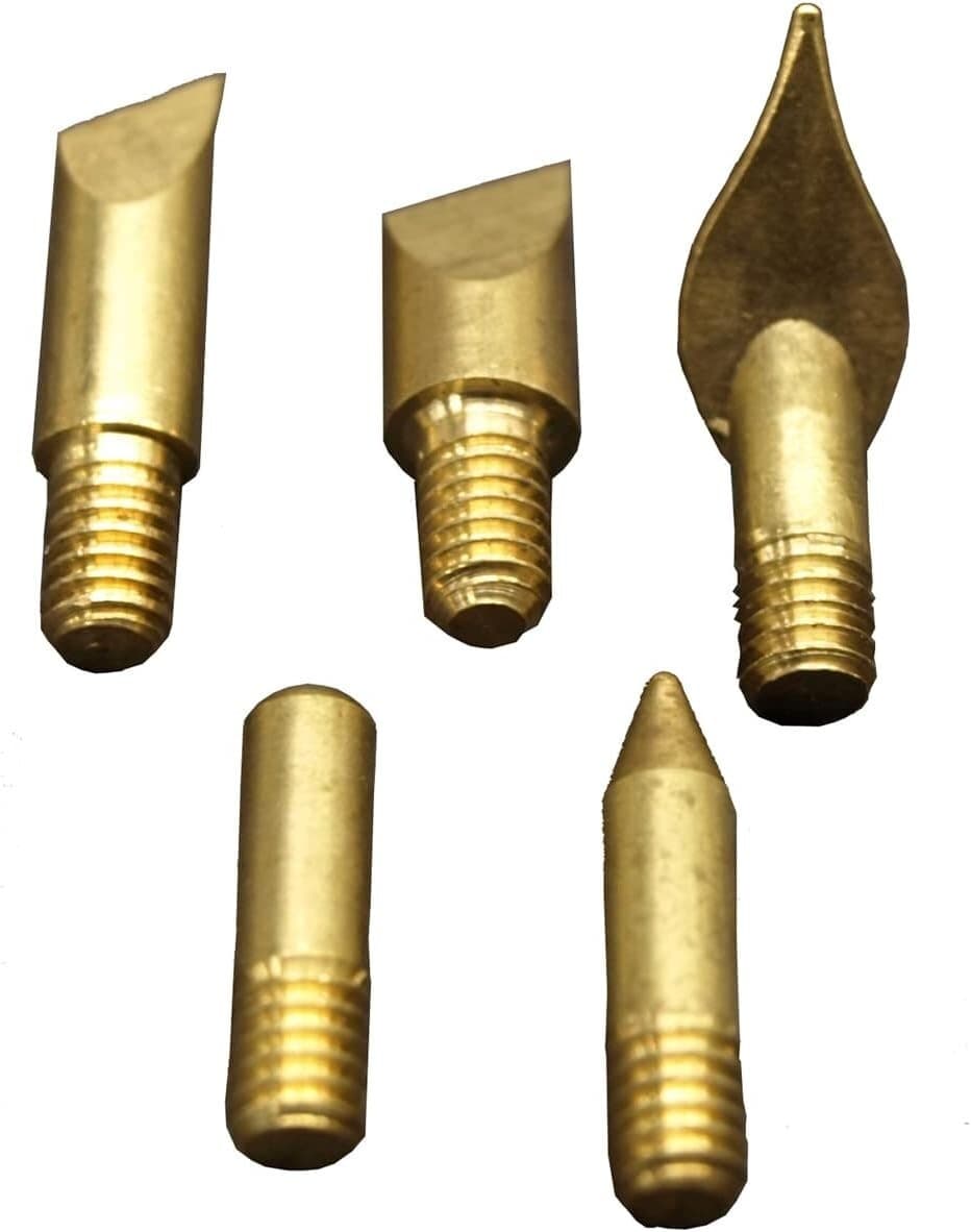 Walnut Hollow Creative Points Woodburning Special Technique Points 5 Piece Set 2