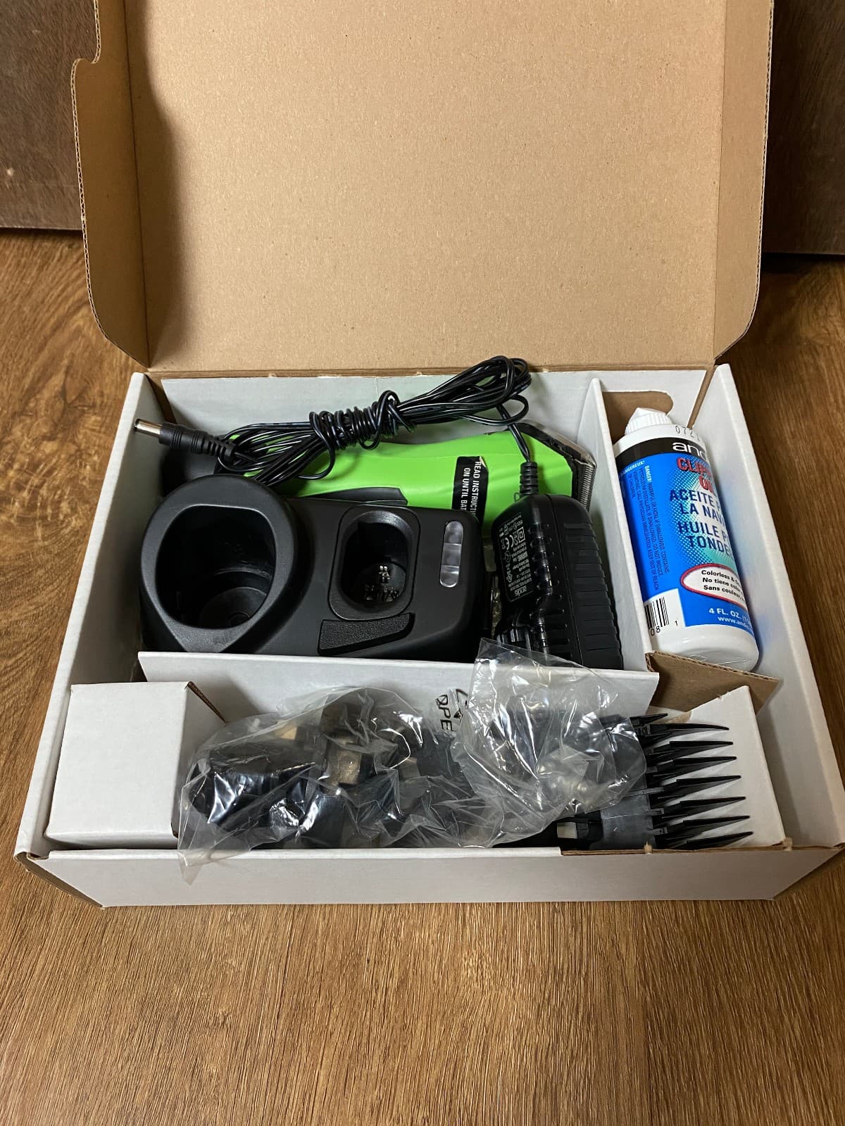 Andis Proclip Pulse Ion Medium Green Dog Trimmers 5