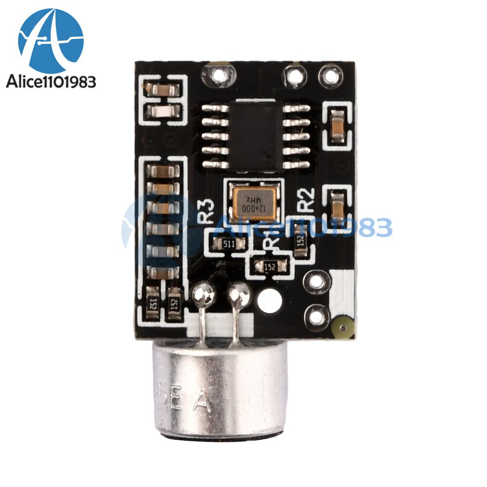 Wireless Microphone MIC FM 10dBm transmitter module support Dual-channel Stereo 2