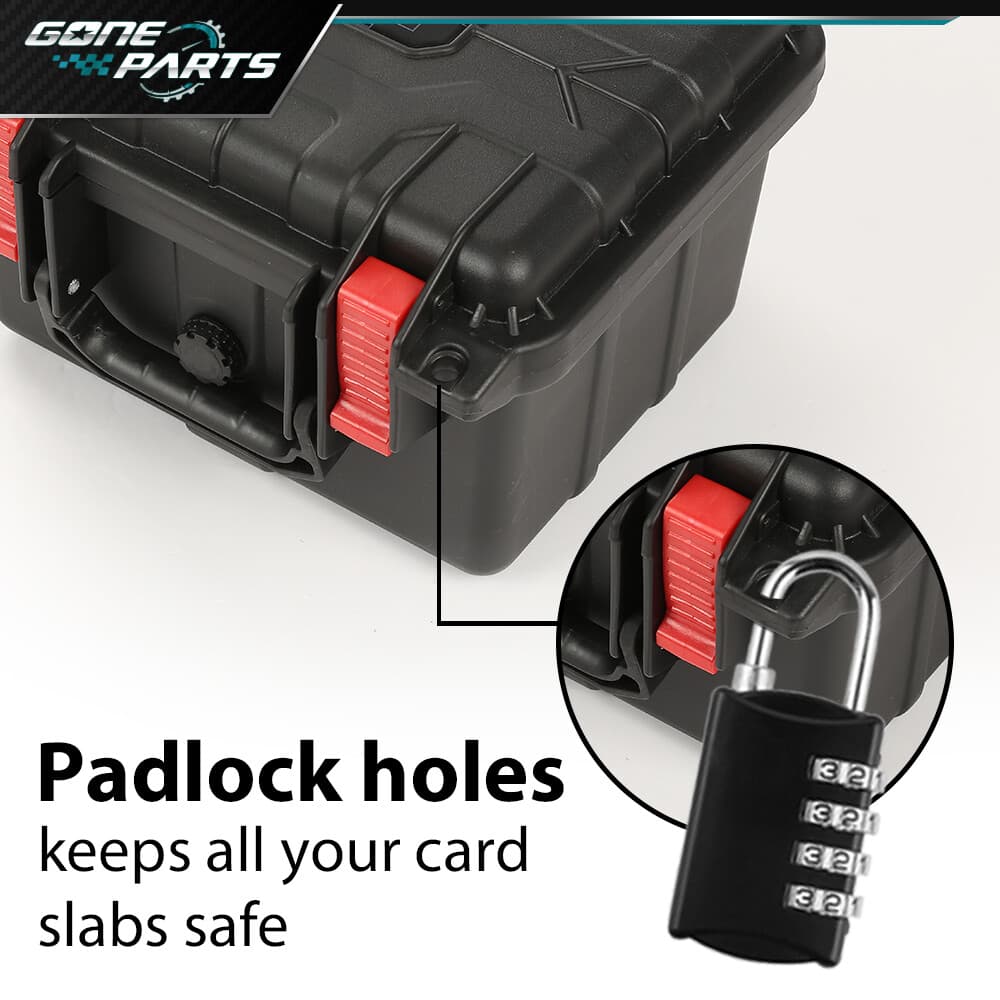 Graded Card Case Storage Box Travel Cards Waterproof Sports Trading Cards Slab 5