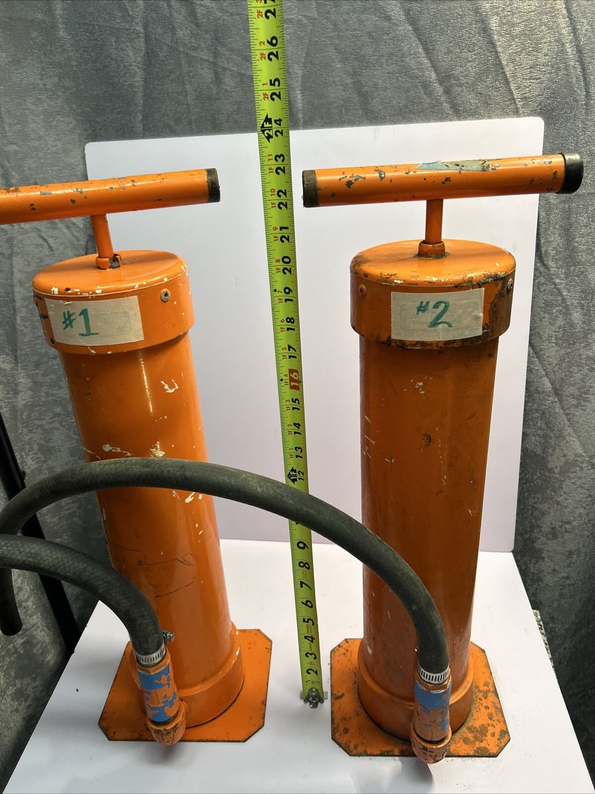 Manual Pneumatic Hydrostatic Test Pump for Testing HVAC Boiler Systems 2