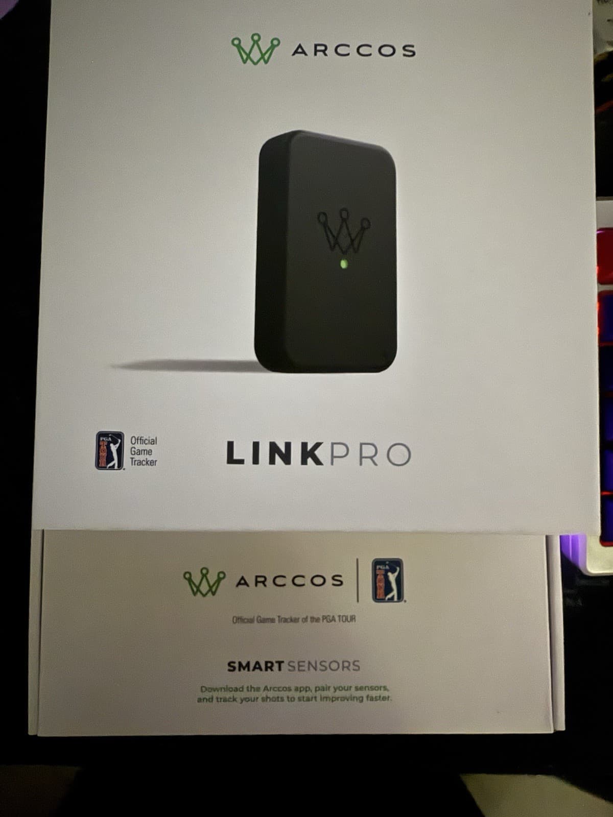 New! Arccos Starter Bundle GEN 3+ Smart Sensors (14)  +  Link Pro  