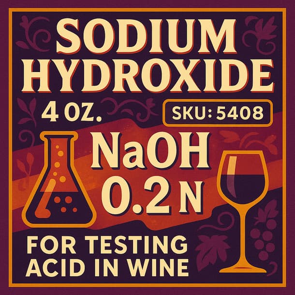 LD Carlson Sodium Hydroxide 4 oz. 4