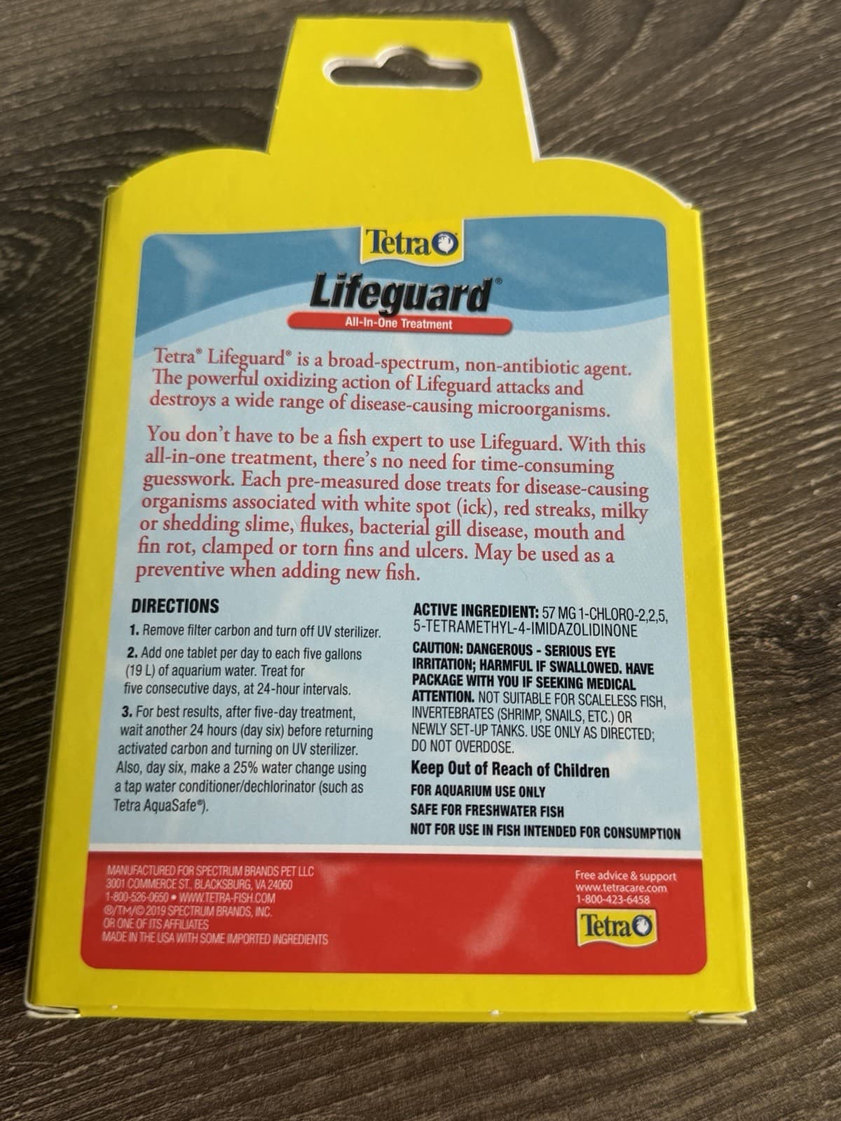 Tetra Lifeguard All-in-One-Treatment Tablet Fish Medication 32 tablets EXP 02/27 2