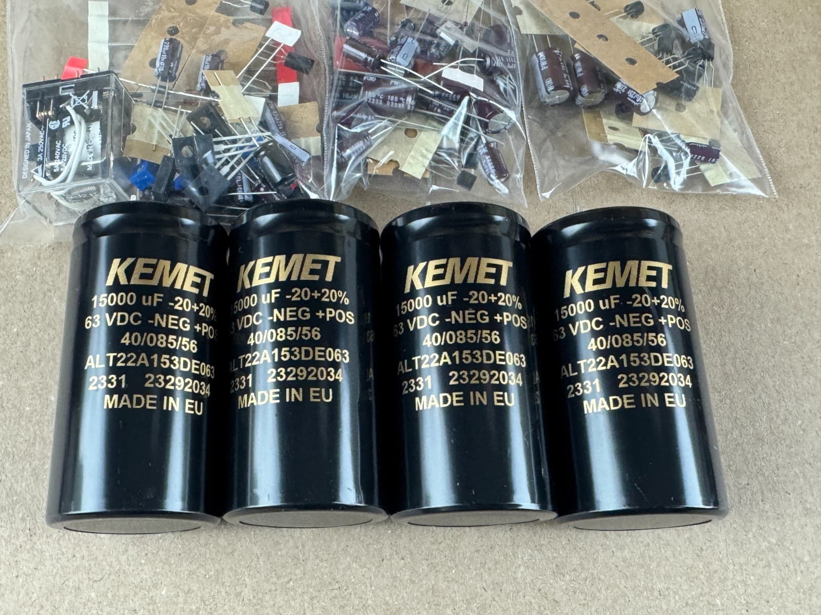 Kenwood KA-8100 COMPLETE Rebuild Kit High-Quality Amplifier Recap w/ Transistors 2