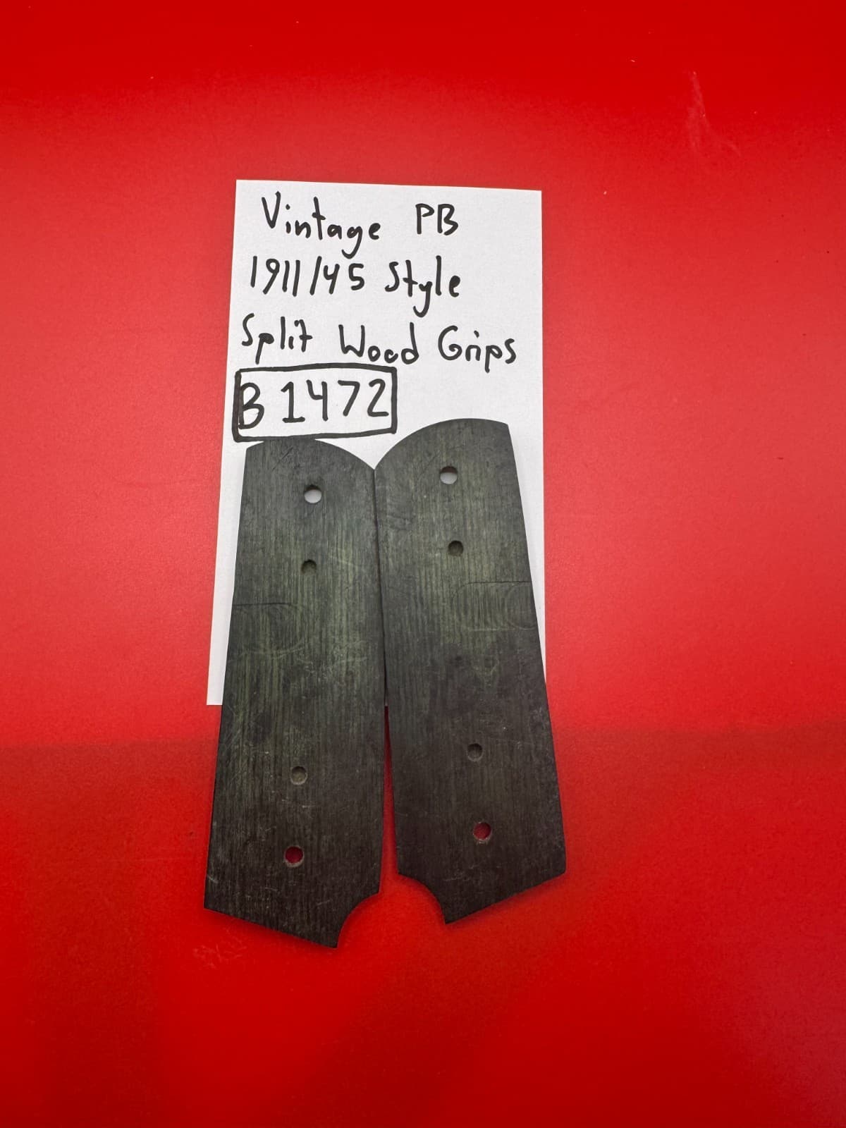 Virtue PB 1911/45 Style Wood Split Grips 2