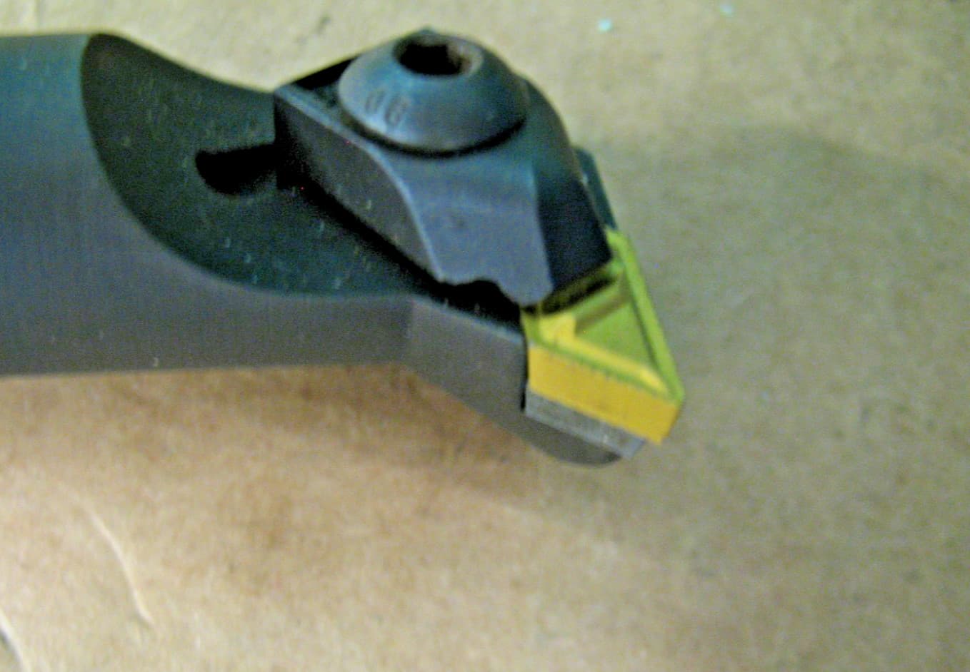 KENNAMETAL SOLID CARBIDE BORING BAR 1" x 9" PROFILE CARBIDE INSERT  NPL NPGR 3