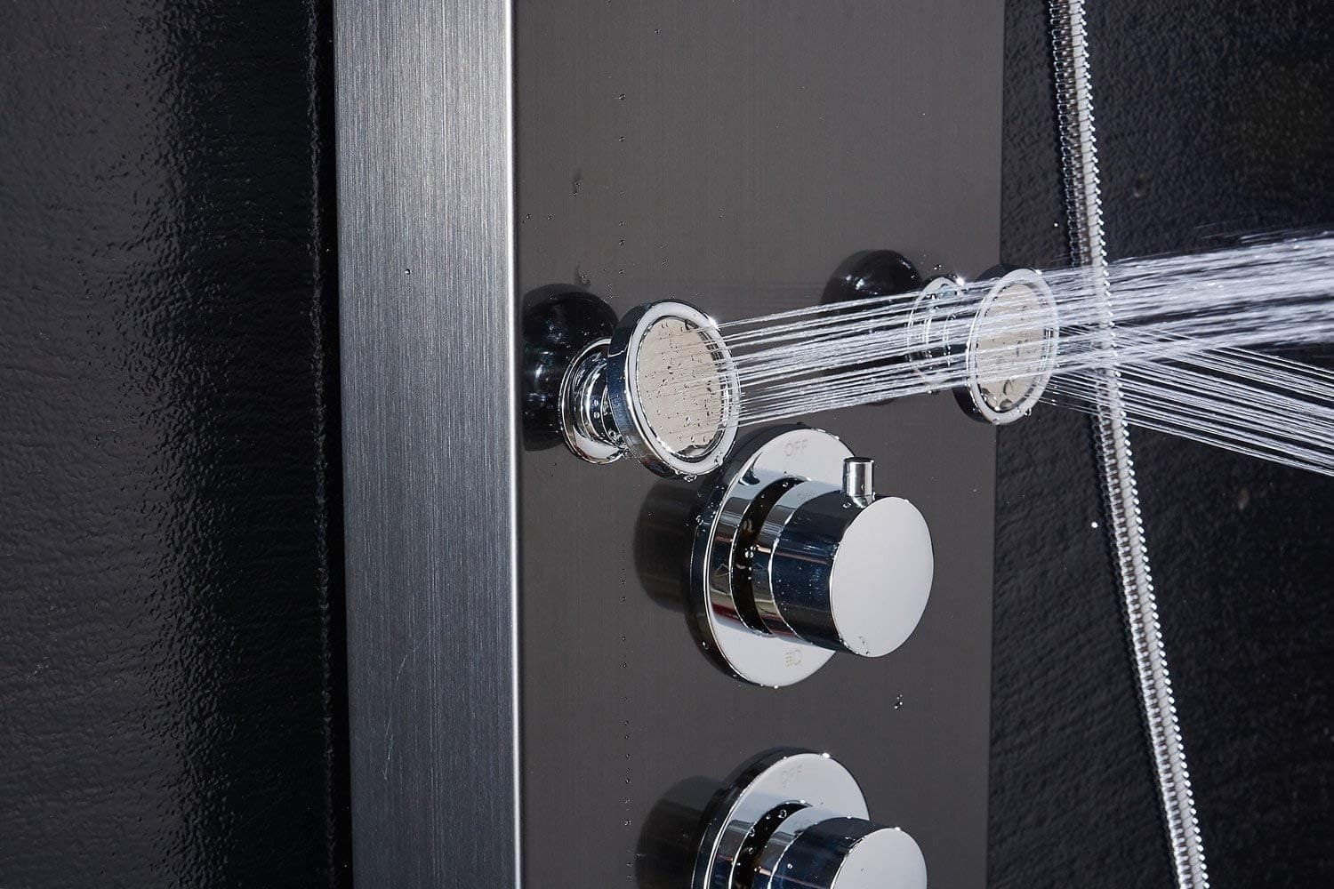 LED Shower Panel Tower System, Hydroelectricity Display Rain Massage with Jet... 6