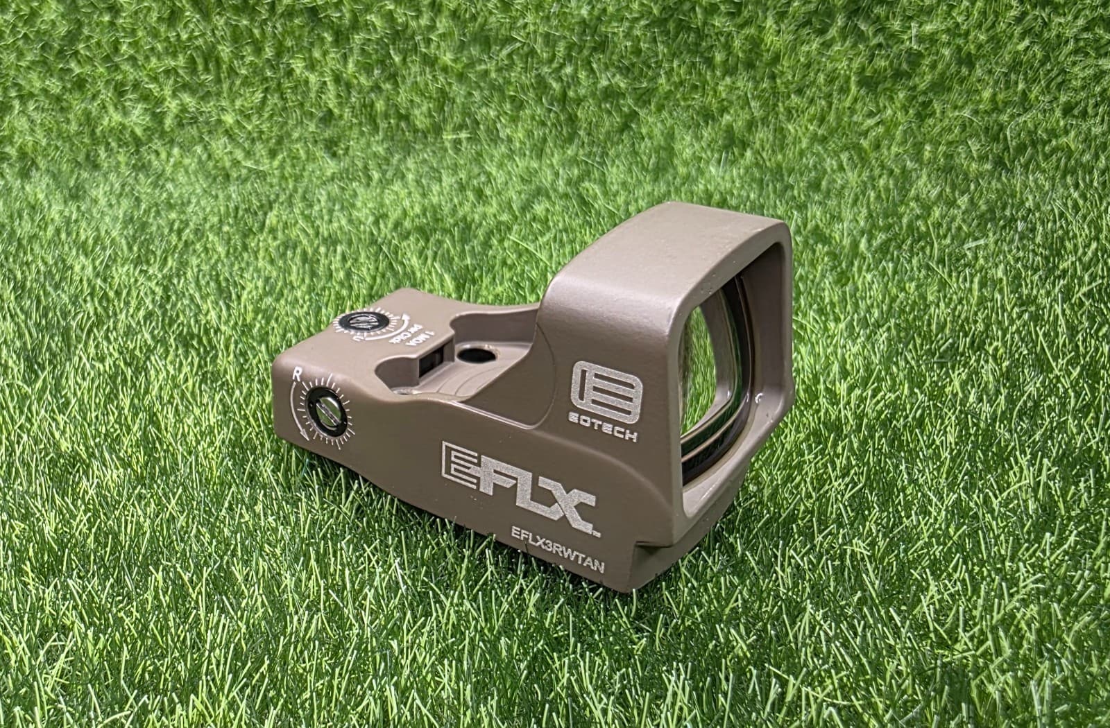 EOTech EFLX Mini Reflex Sight with 3 MOA Red Dot Reticle, Tan #EFLX3RWTAN 4