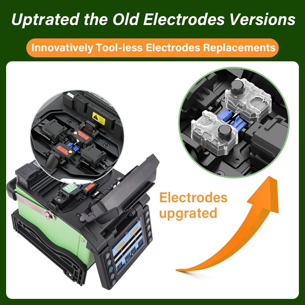 Optical Fiber GX39-H Fusion Splicer Fast Splicing Low Loss Weld Machine Ship USA 5