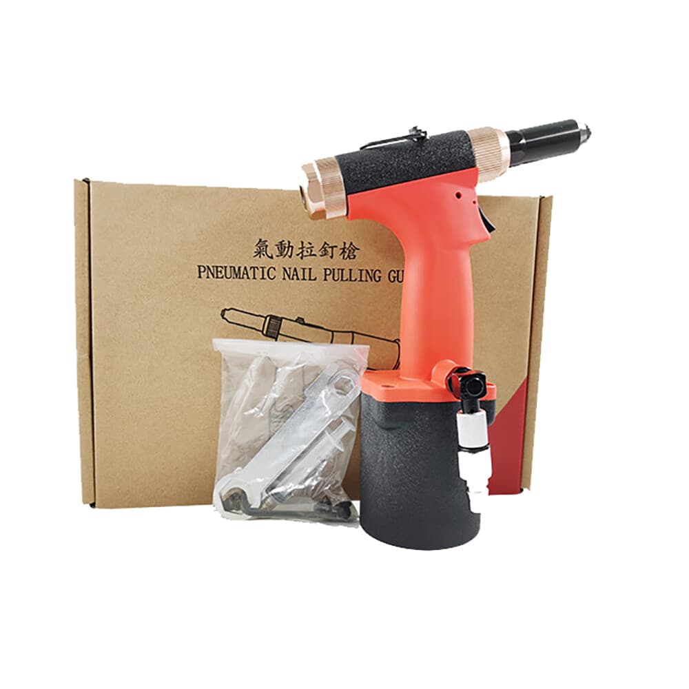 Industrial Pneumatic Rivet Gun Portable Air Riveter Nail Pulling Gun Stroke 16MM 4