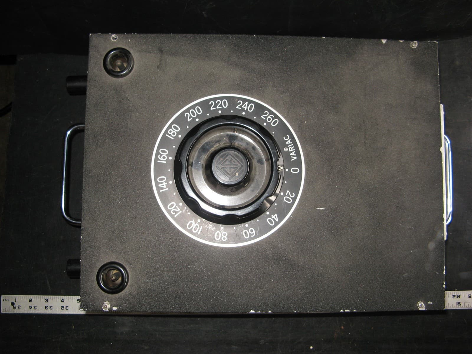 240V 25A VARIAC W50H AUTOTRANSFORMER 0-280VAC output GENERAL RADIO 2