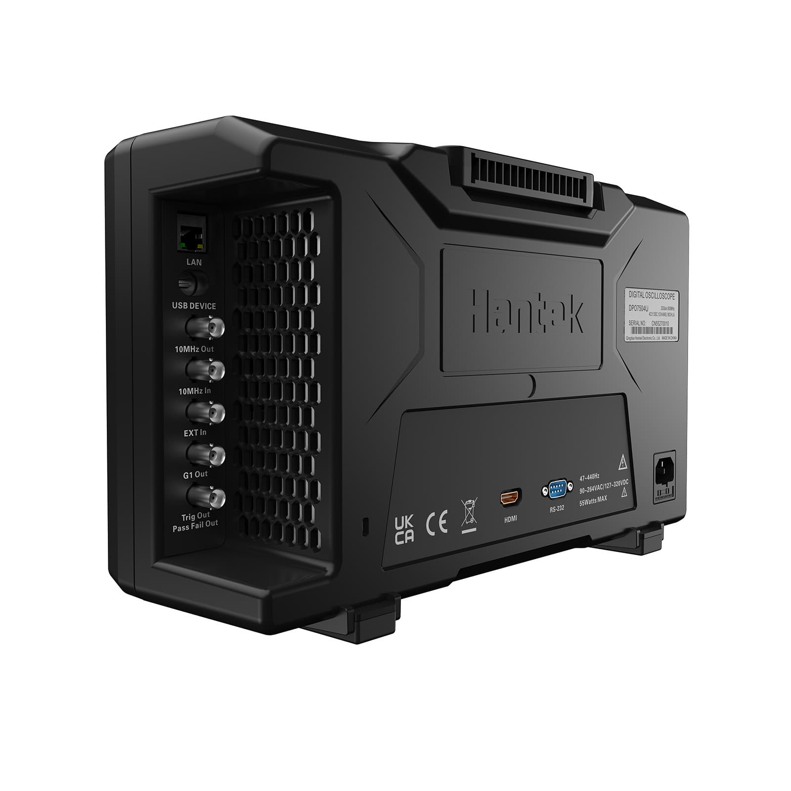 Hantek DPO7504U Oscilloscope 500MHz 4CH+1CH Waveform Generator 2GSa/s 2G Memory 4