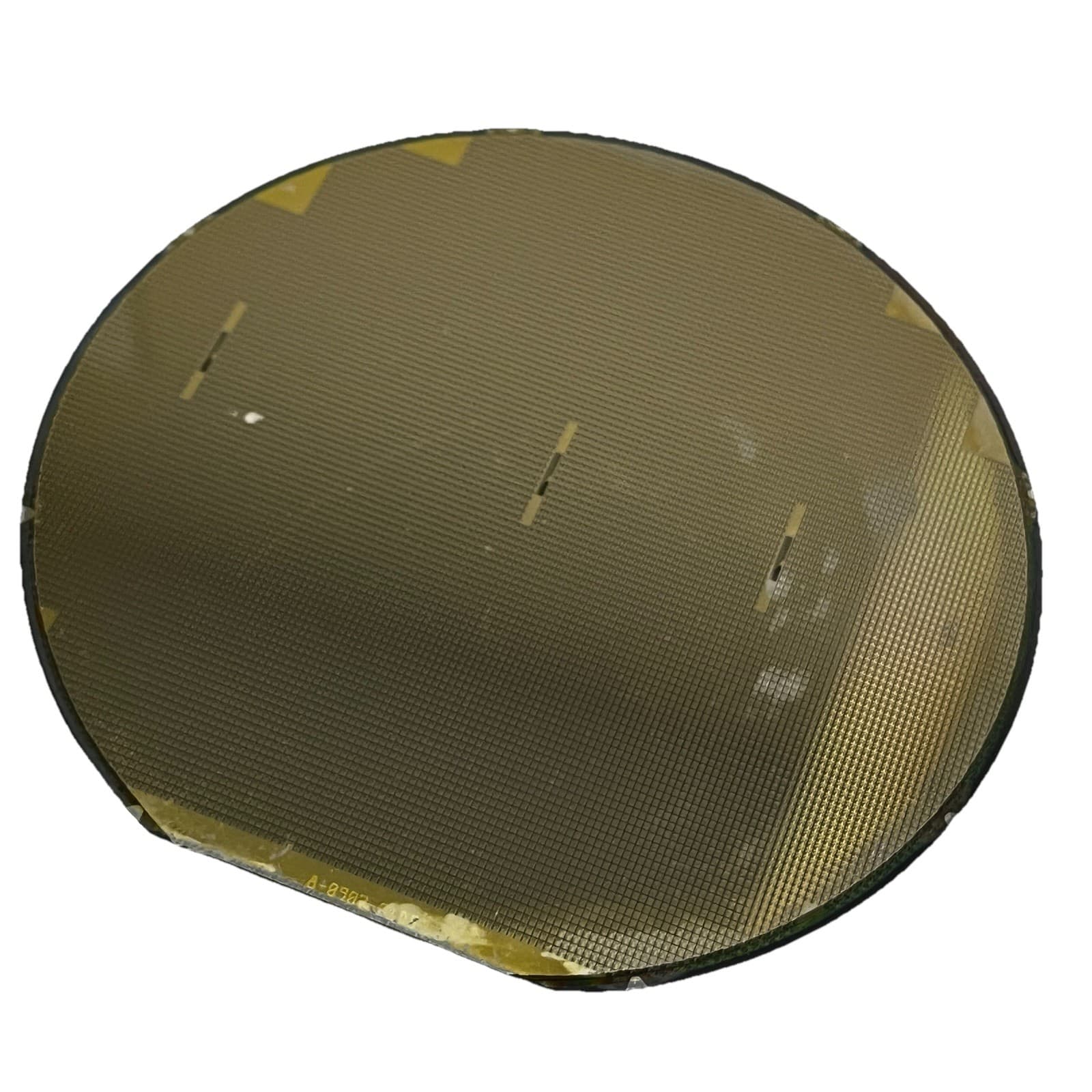 Unknown 6 Inch Patterned Silicon Wafer, Scratches, As Shown
