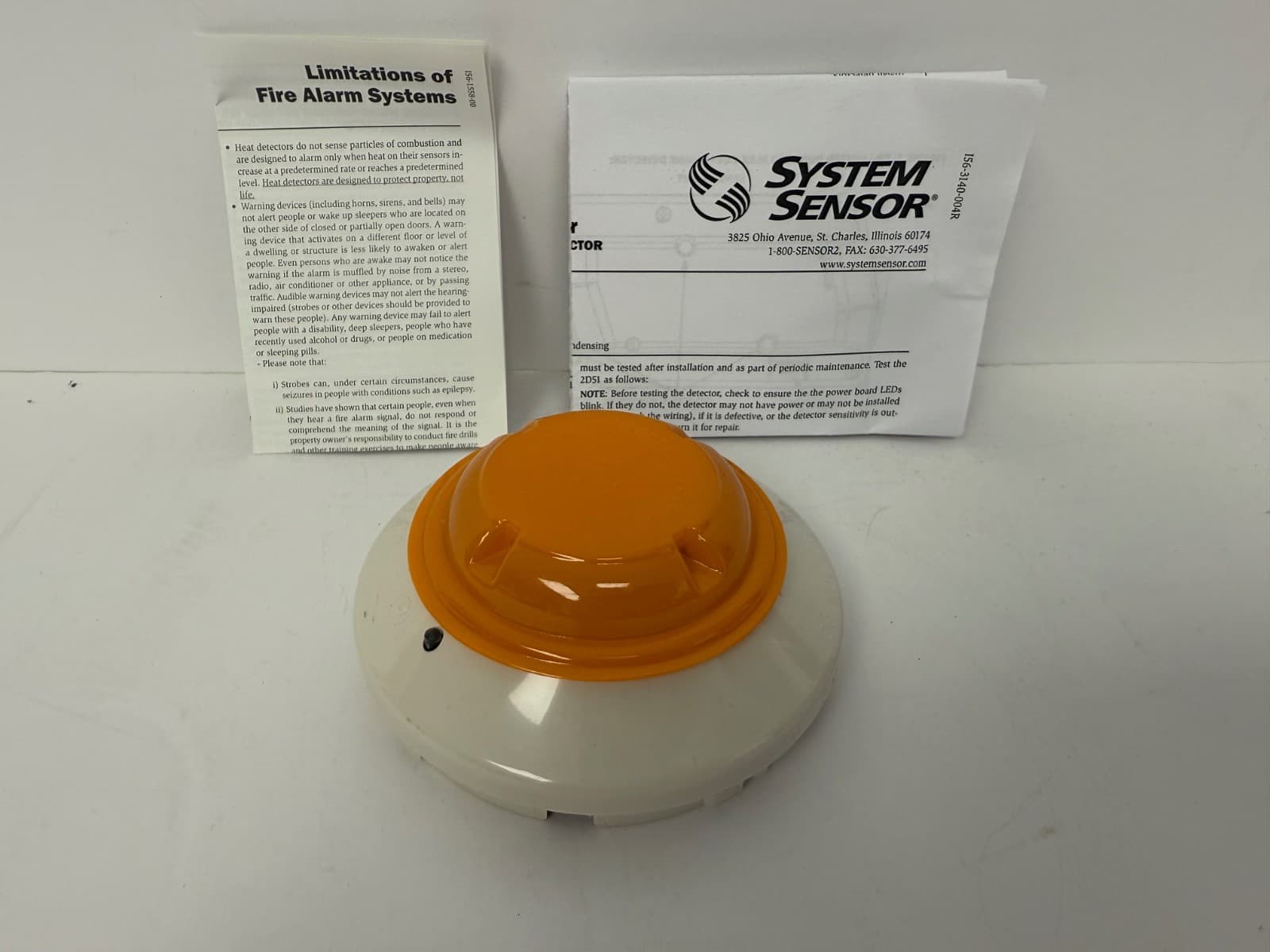 SYSTEM SENSOR 2D51 PHOTOELECTRIC SMOKE DETECTOR  NEW OPEN BOX 2