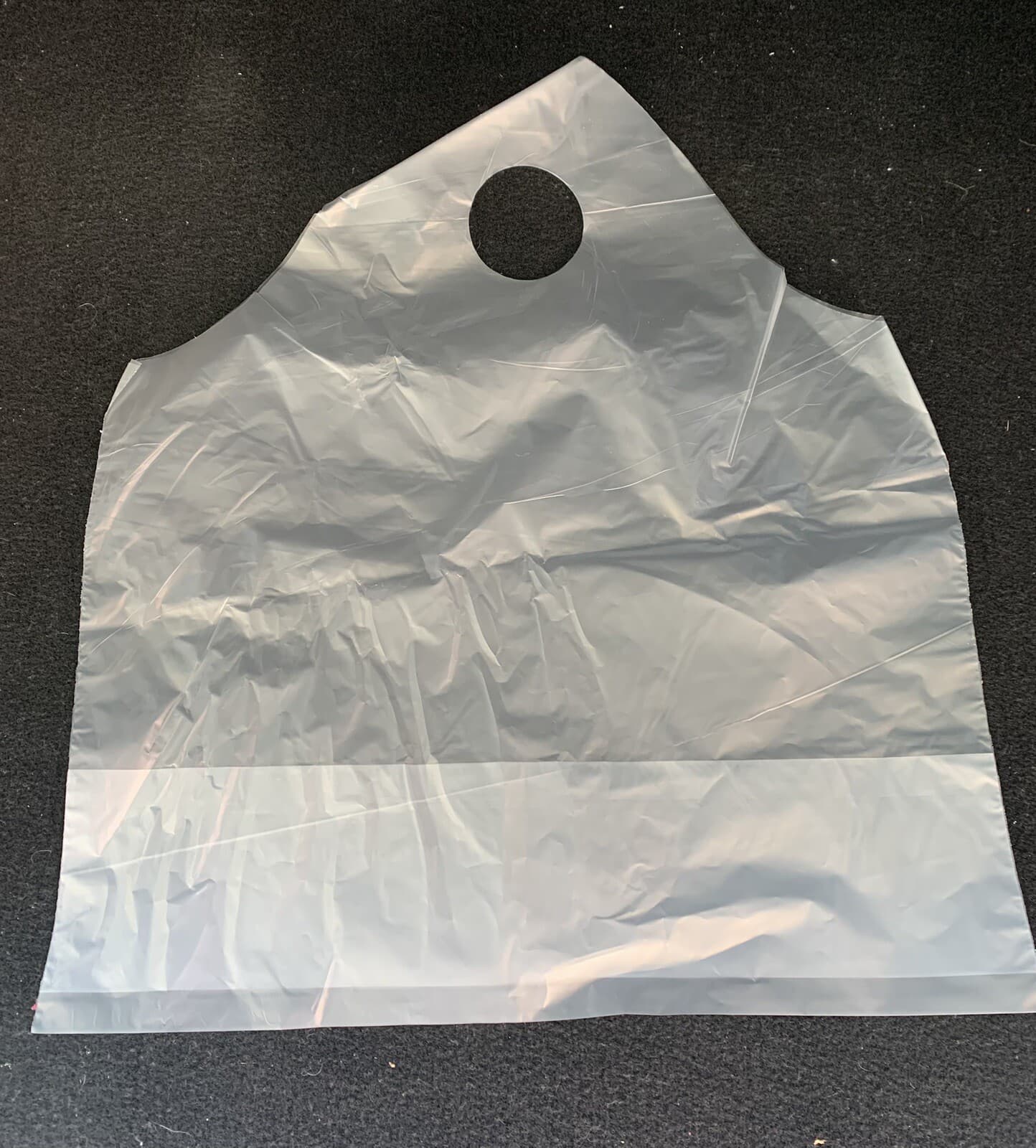 Pak-Sher 5880 Garden Fresh SW 16” White Unprinted Bags w/Handles 500 CT NEW 2