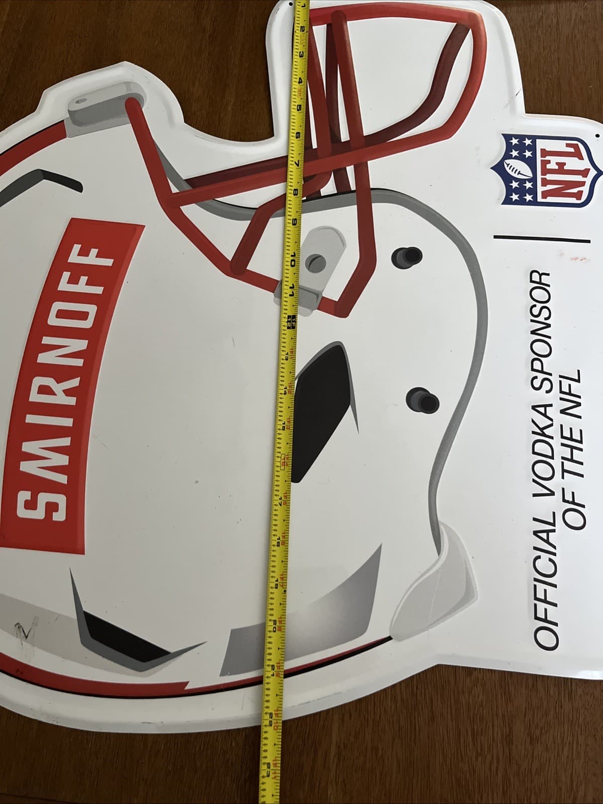 SMIRNOFF Vodka NFL Sign Official Sponsor 4