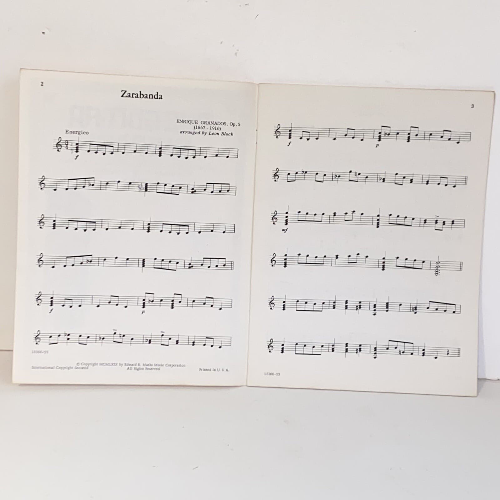 Vintage 1969 The Guitar In Spain Sheet Music Songbook 10+ Songs 5